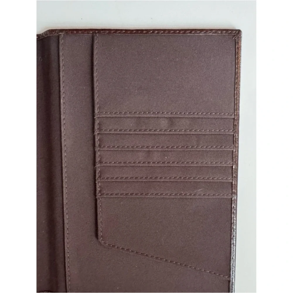 Wilsons Folio Leather Dark Brown Case 6.25